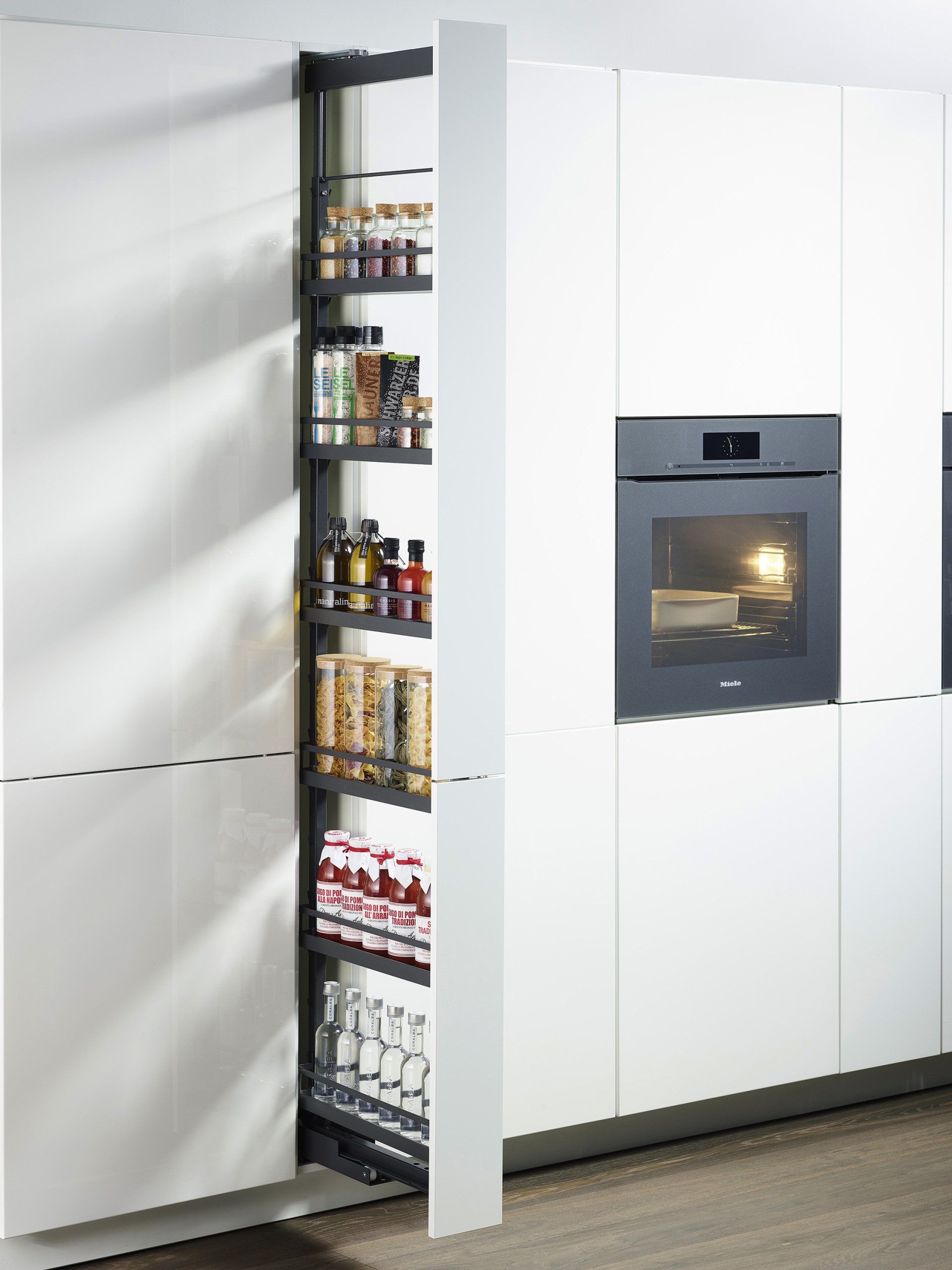 Tall Cabinet - Dispensa No 15 Anthracite - Kessebohmer — Kitchen Flat Packs In Berrimah, NT