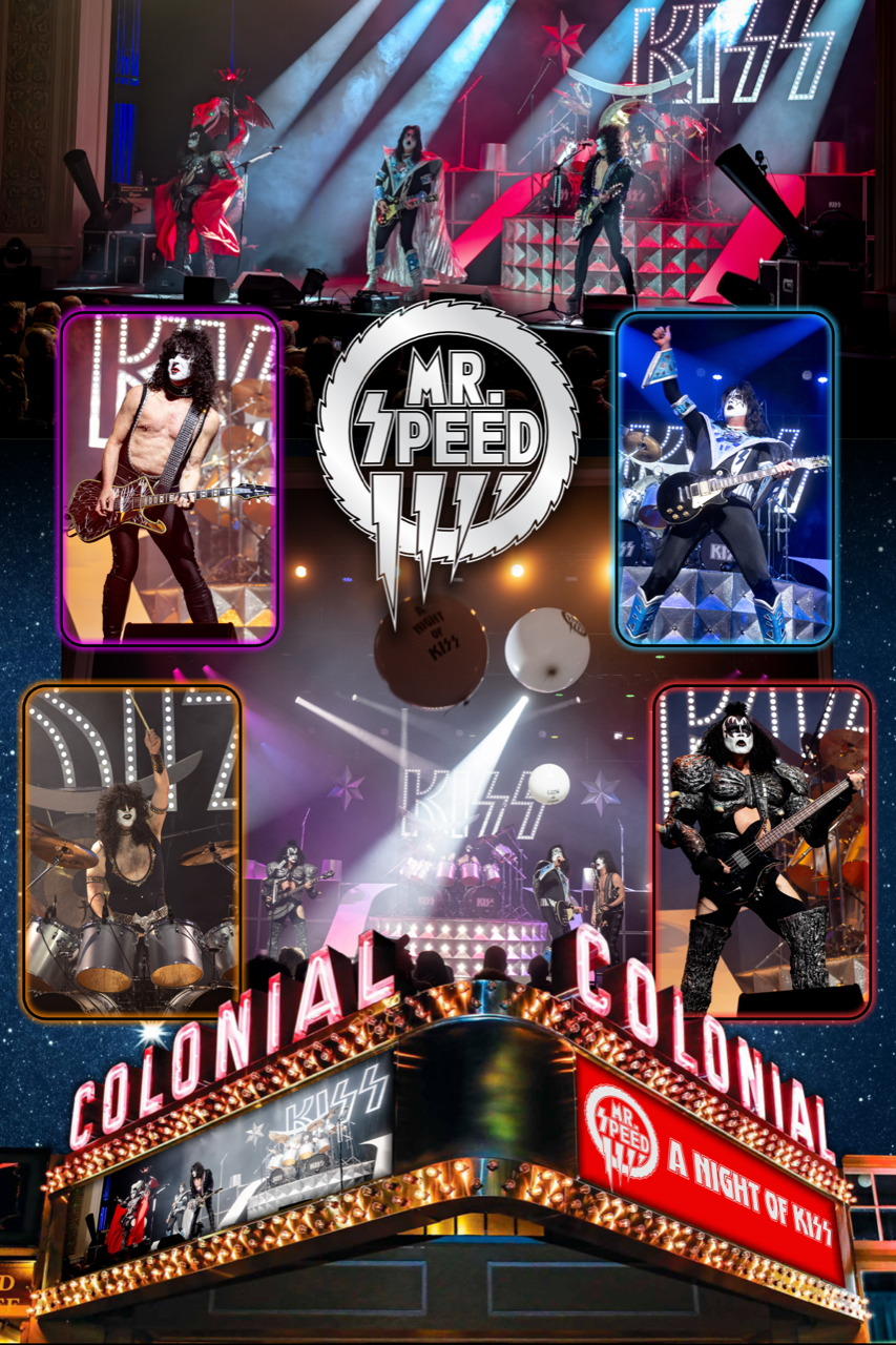 Mr. Speed collage Colonial Theatre