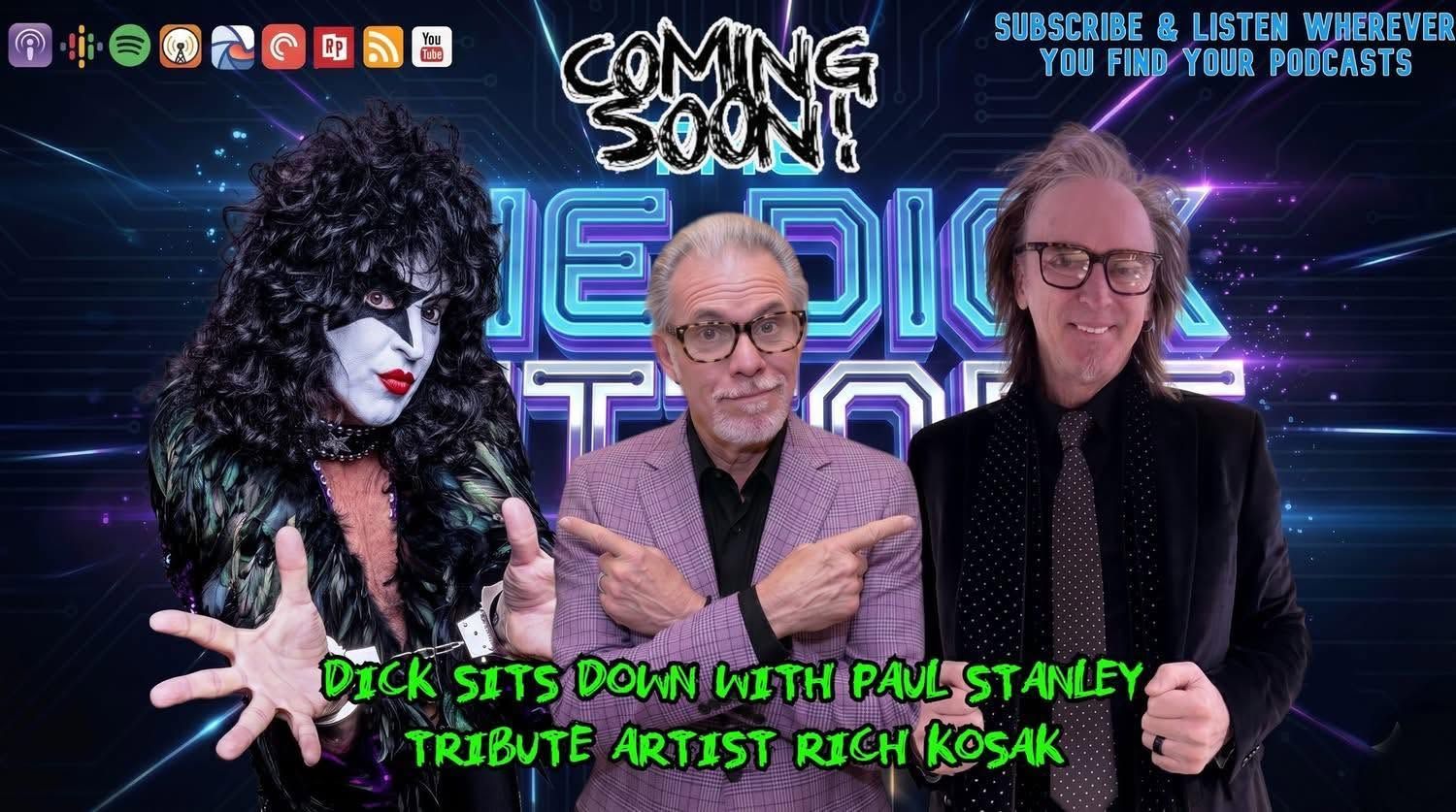 Promo of Rich Kosak and podcaster Dick Buttons on upcoming show June 16, 2026