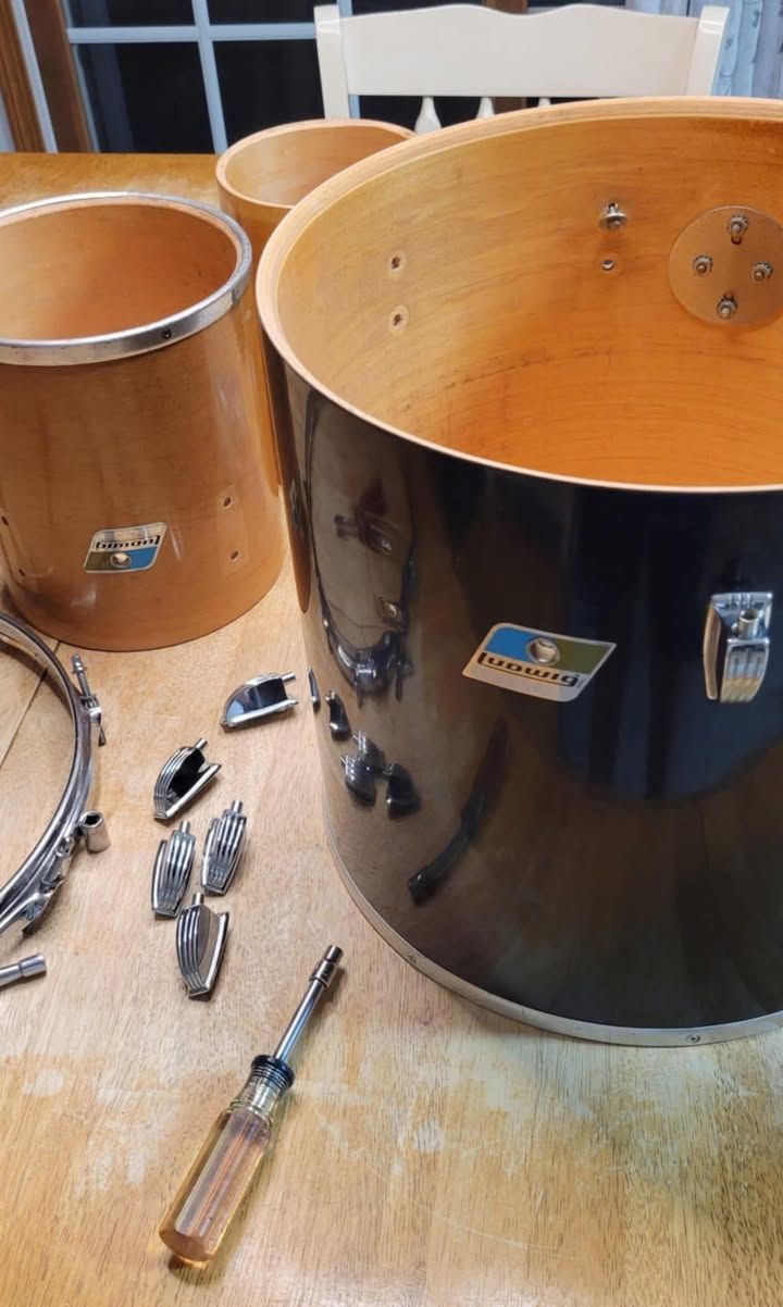 Rich Hattery drum set build