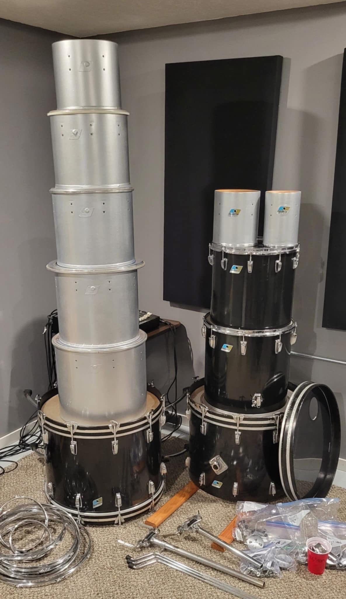 Rich Hattery drum set build