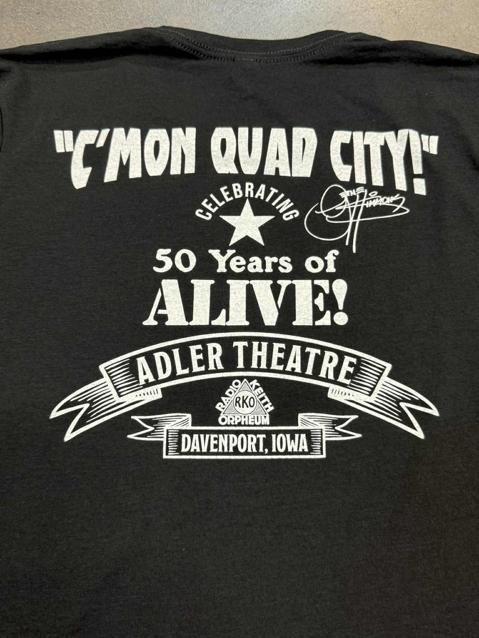 Quad City shirt back