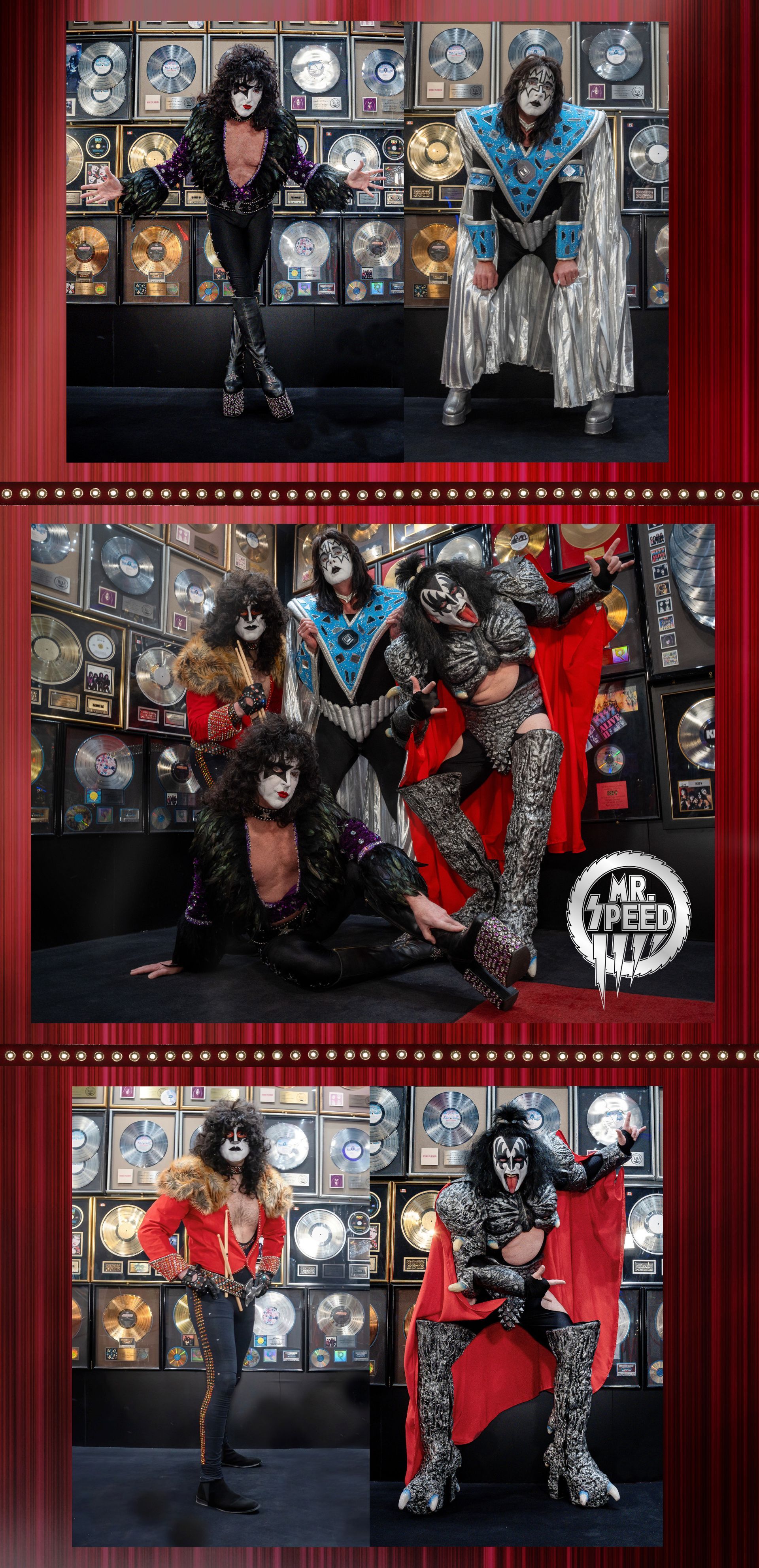 KISSWorld collage Vegas