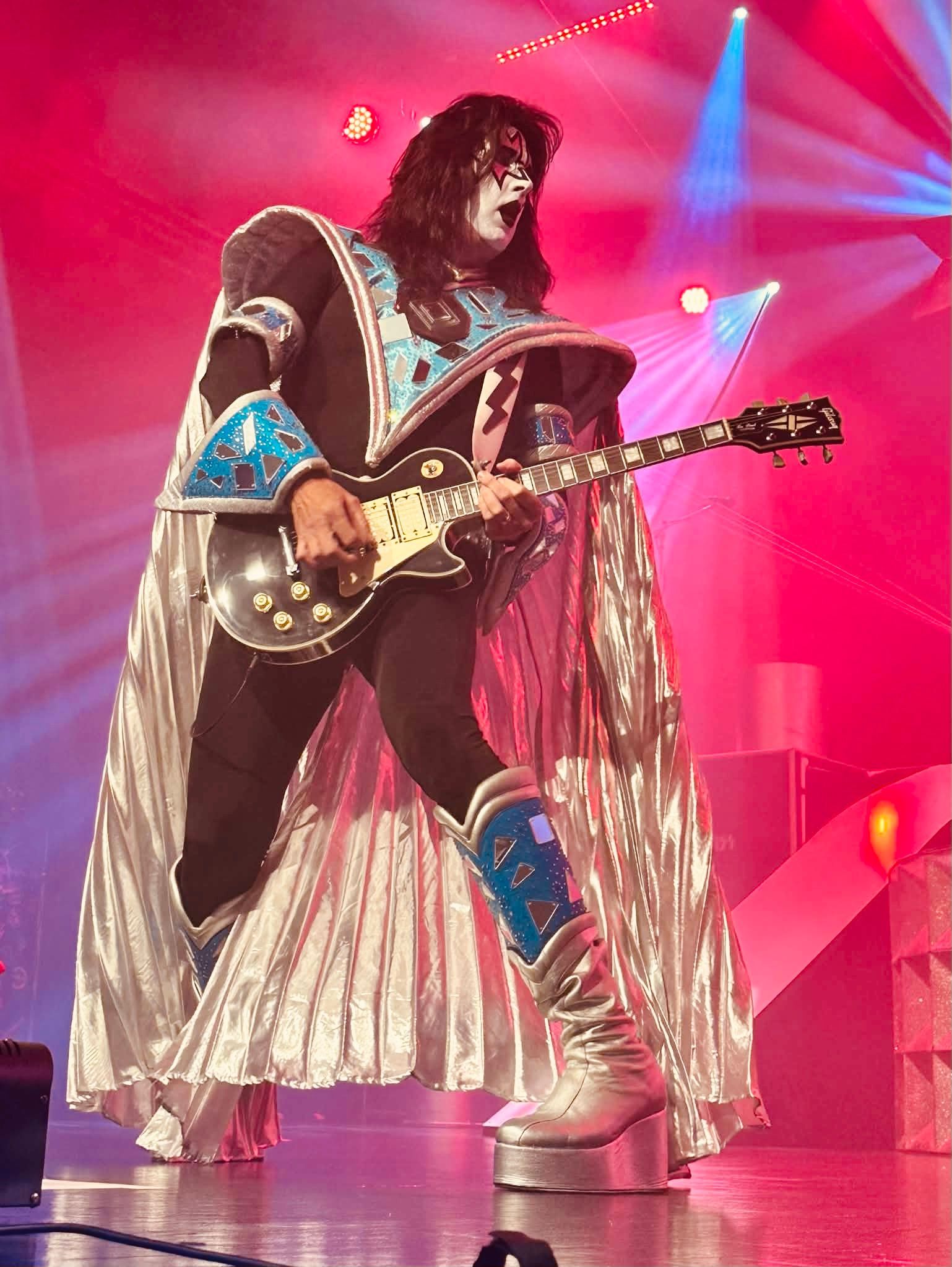 Mr. Speed's Mark Hermansen as Ace Frehley in concert