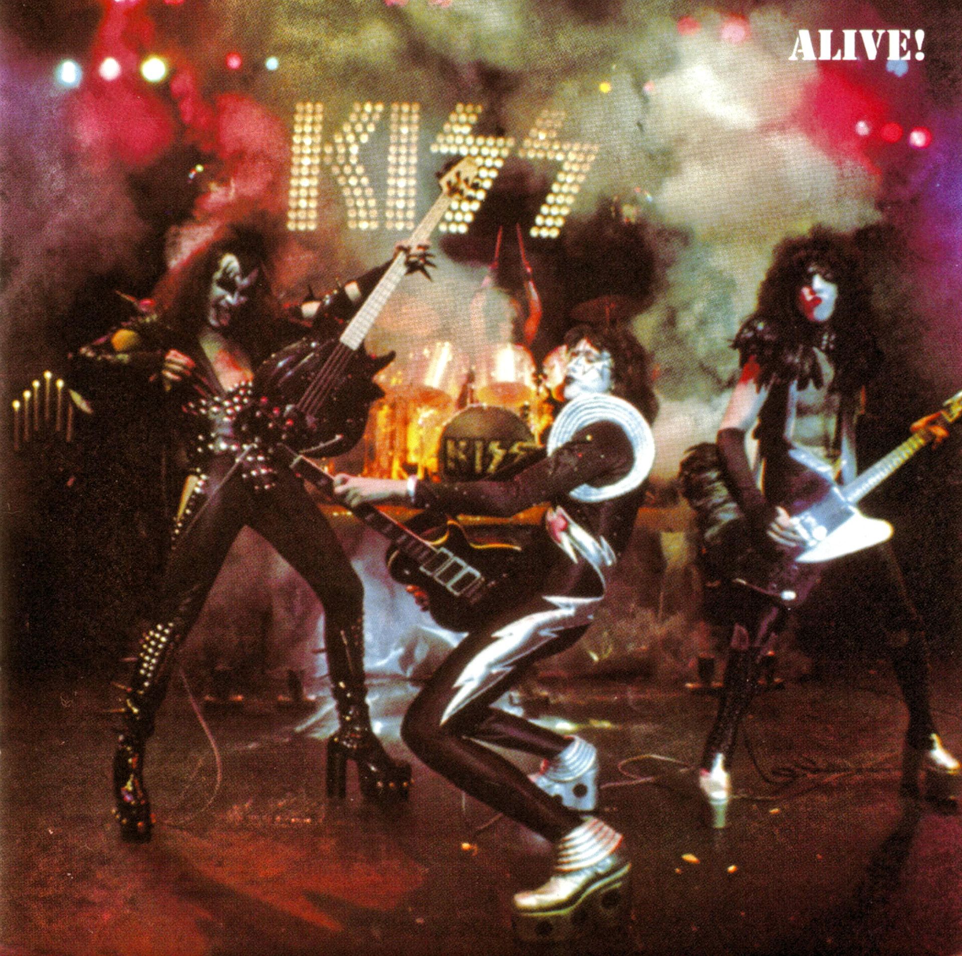 KISS Alive! album cover