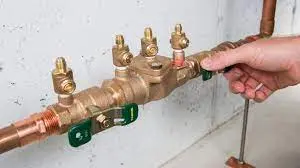 Photo of backflow preventer at Drayer Therapy York Pa