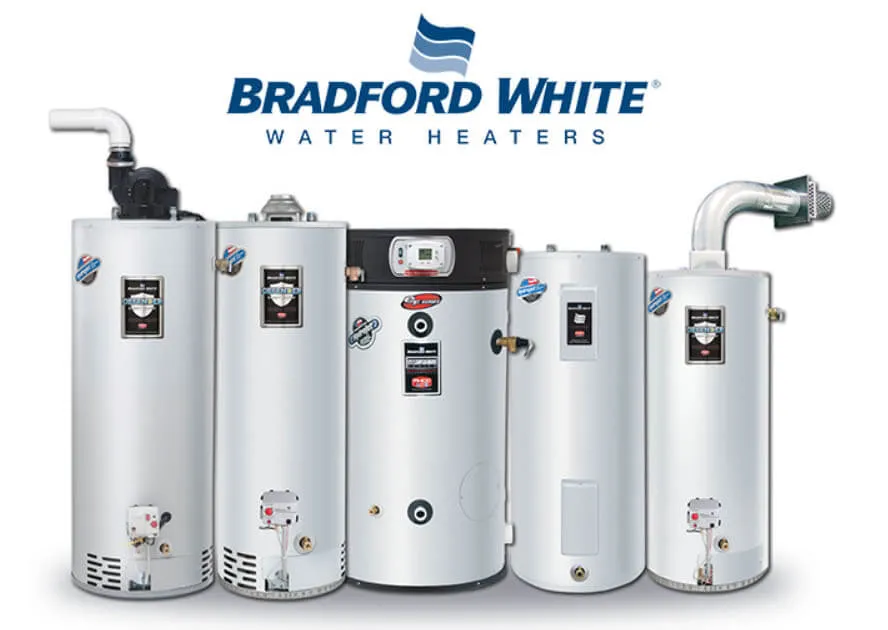 Bradford White Water Heaters Logo