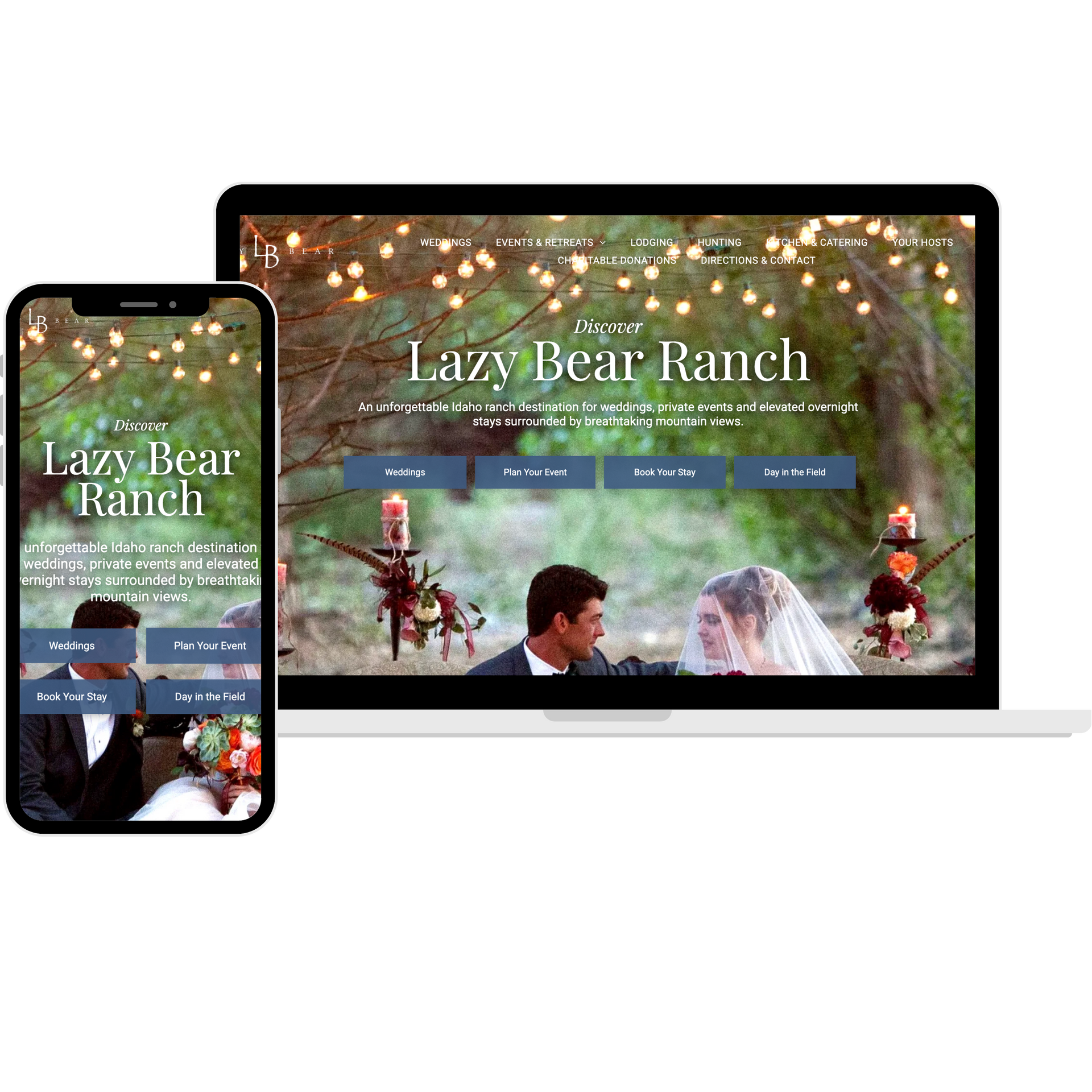 Lazy Bear Ranch Website
