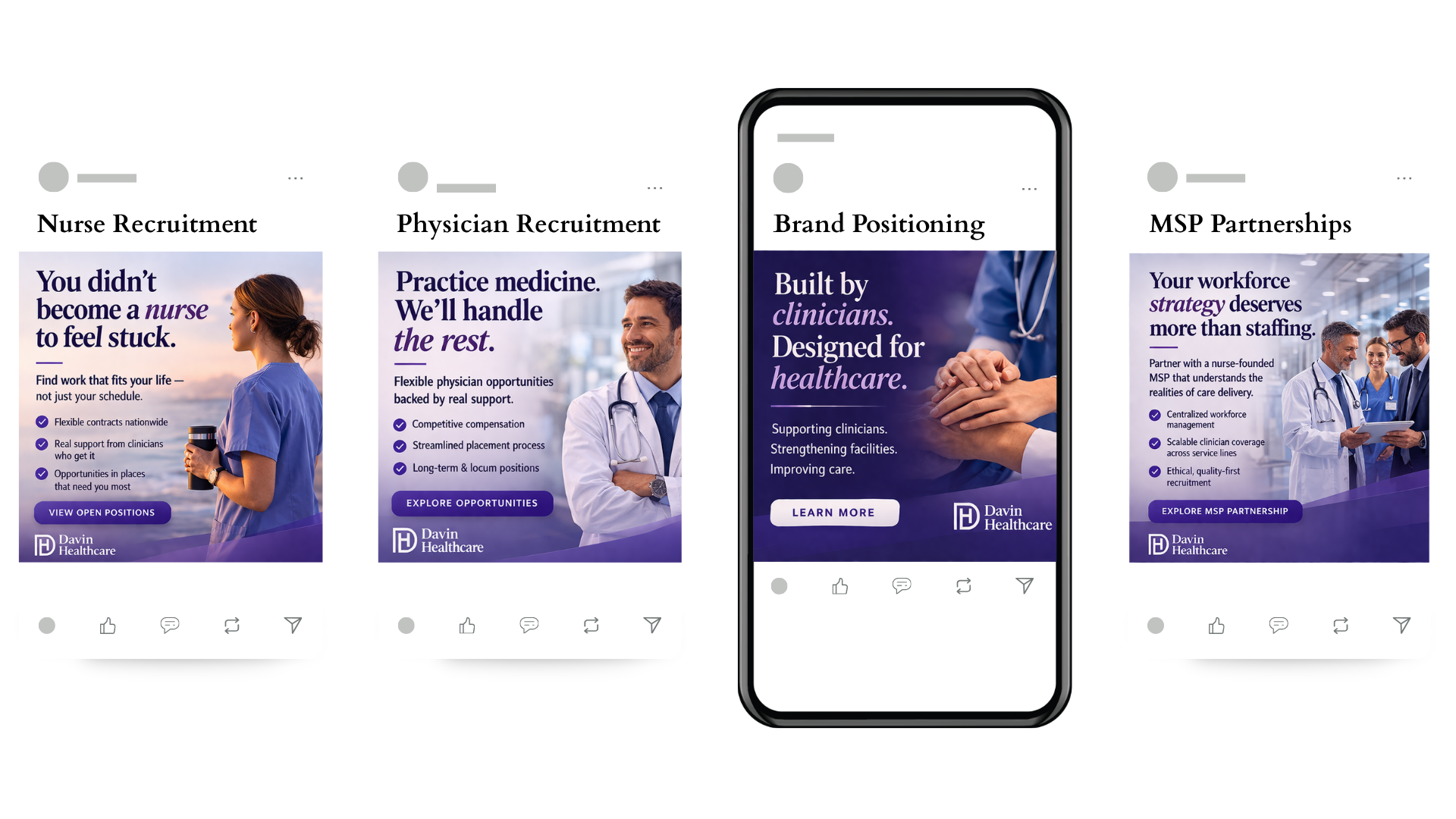 Healthcare Recruitment Advertising Campaign