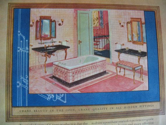 Vintage Plumbing Bathroom