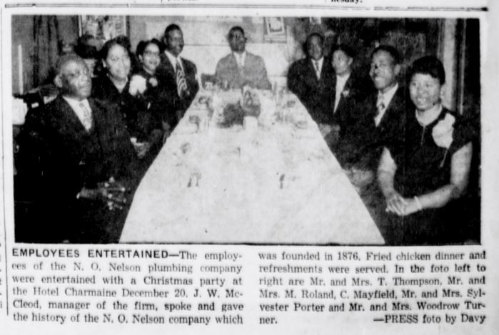 Little Rock N.O. Nelson Dinner 01-04-1952