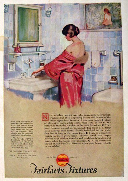 Vintage Plumbing Bathroom