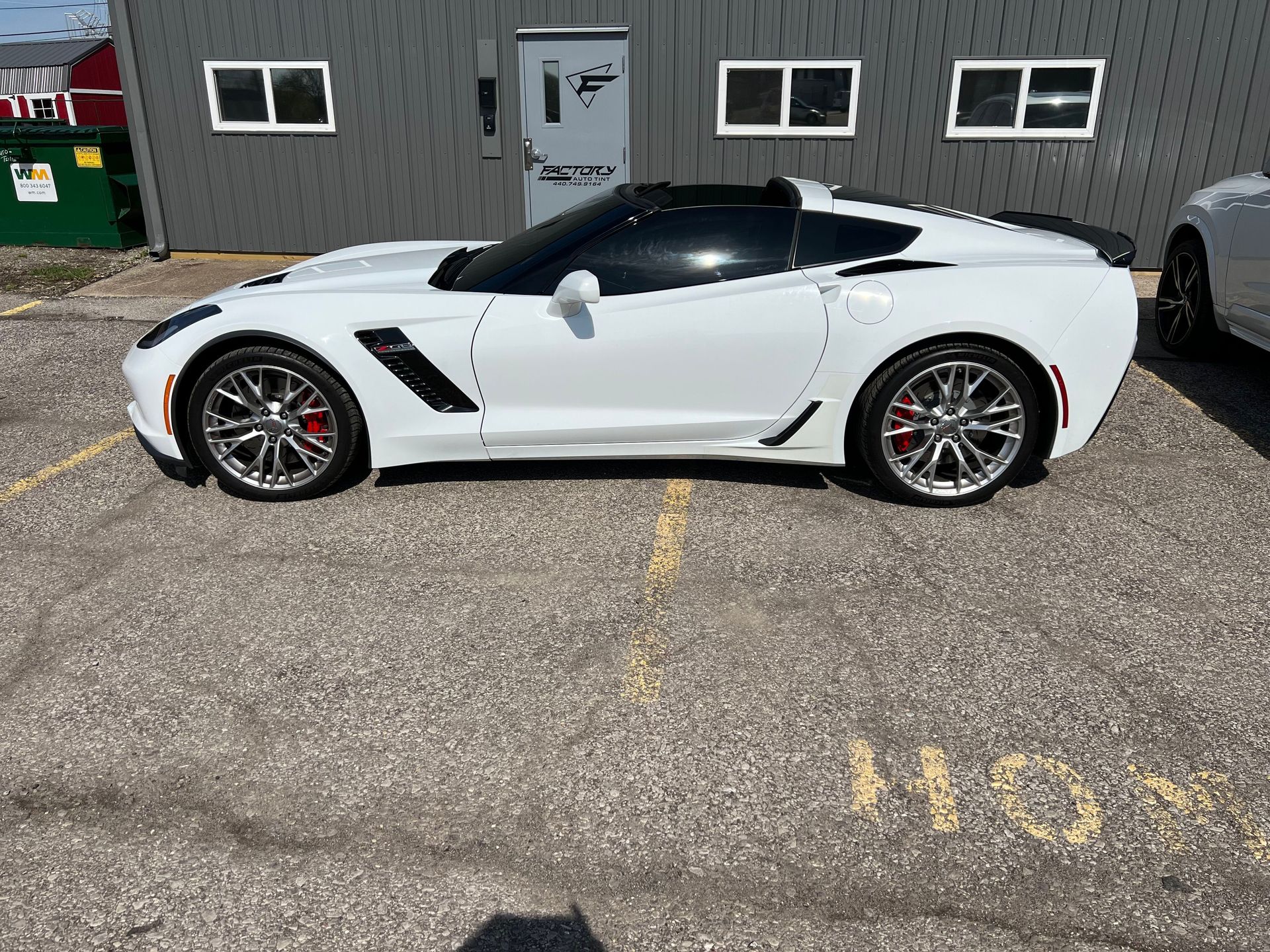 White Corvette