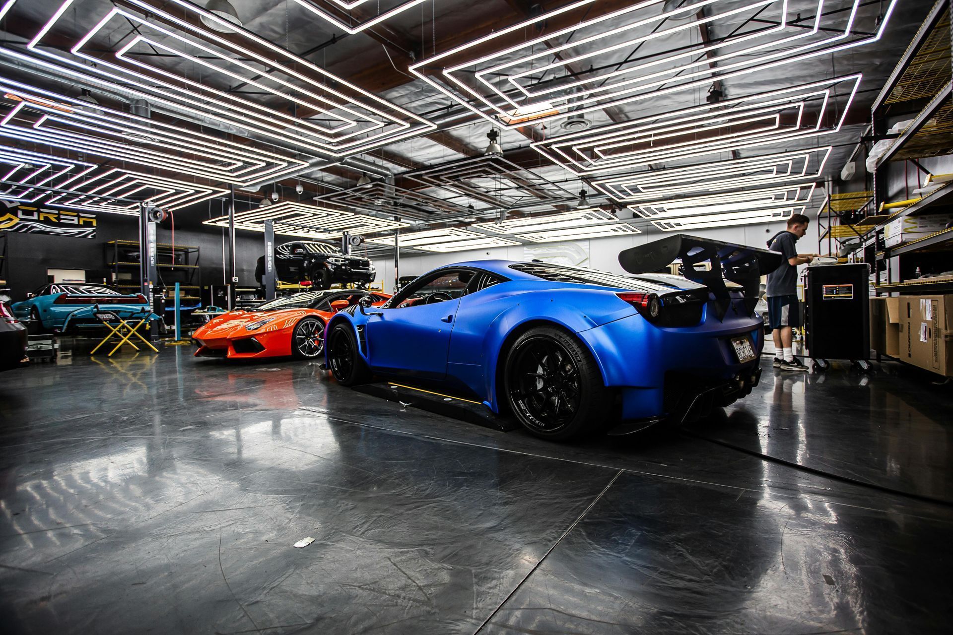 Blue Car