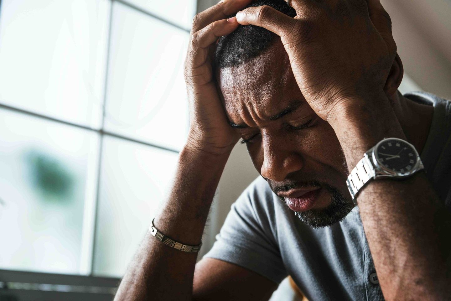 A stress man
