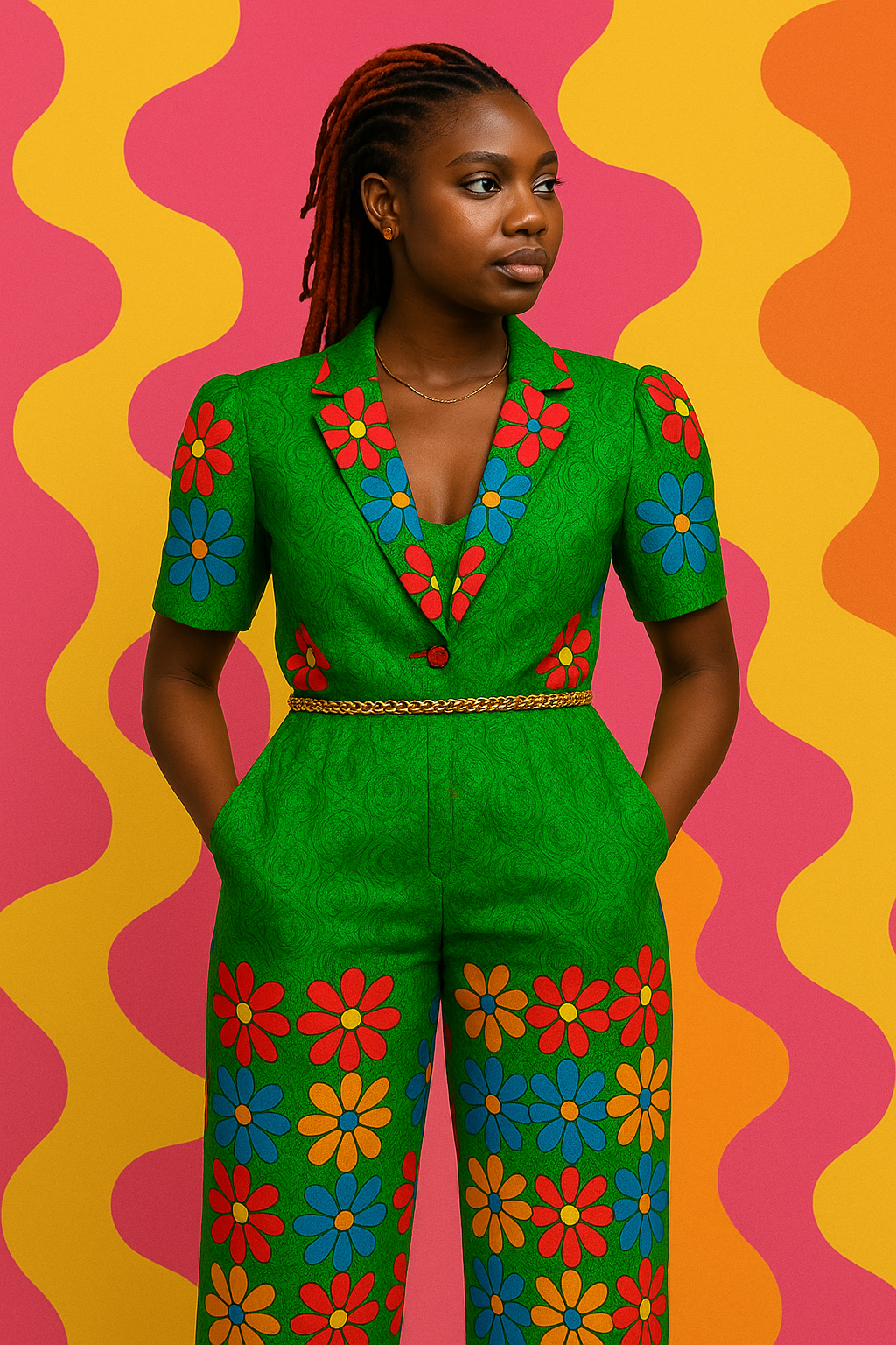 Nigerian 100% Ankara Jumper