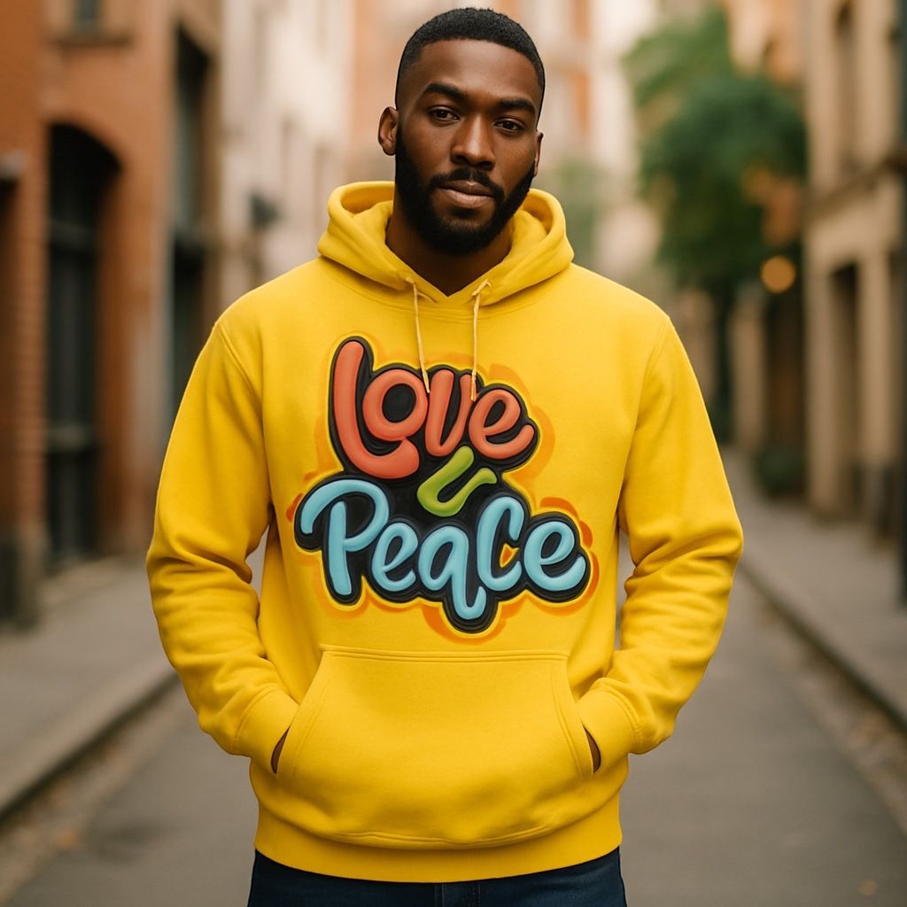 Love and Peace Hoodie/ Sweater (Unisex)