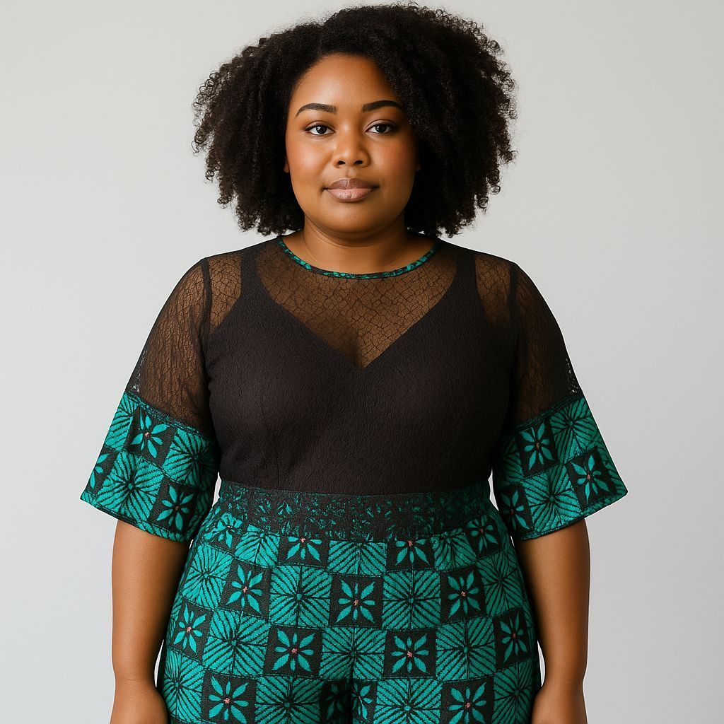 Printed Short Set