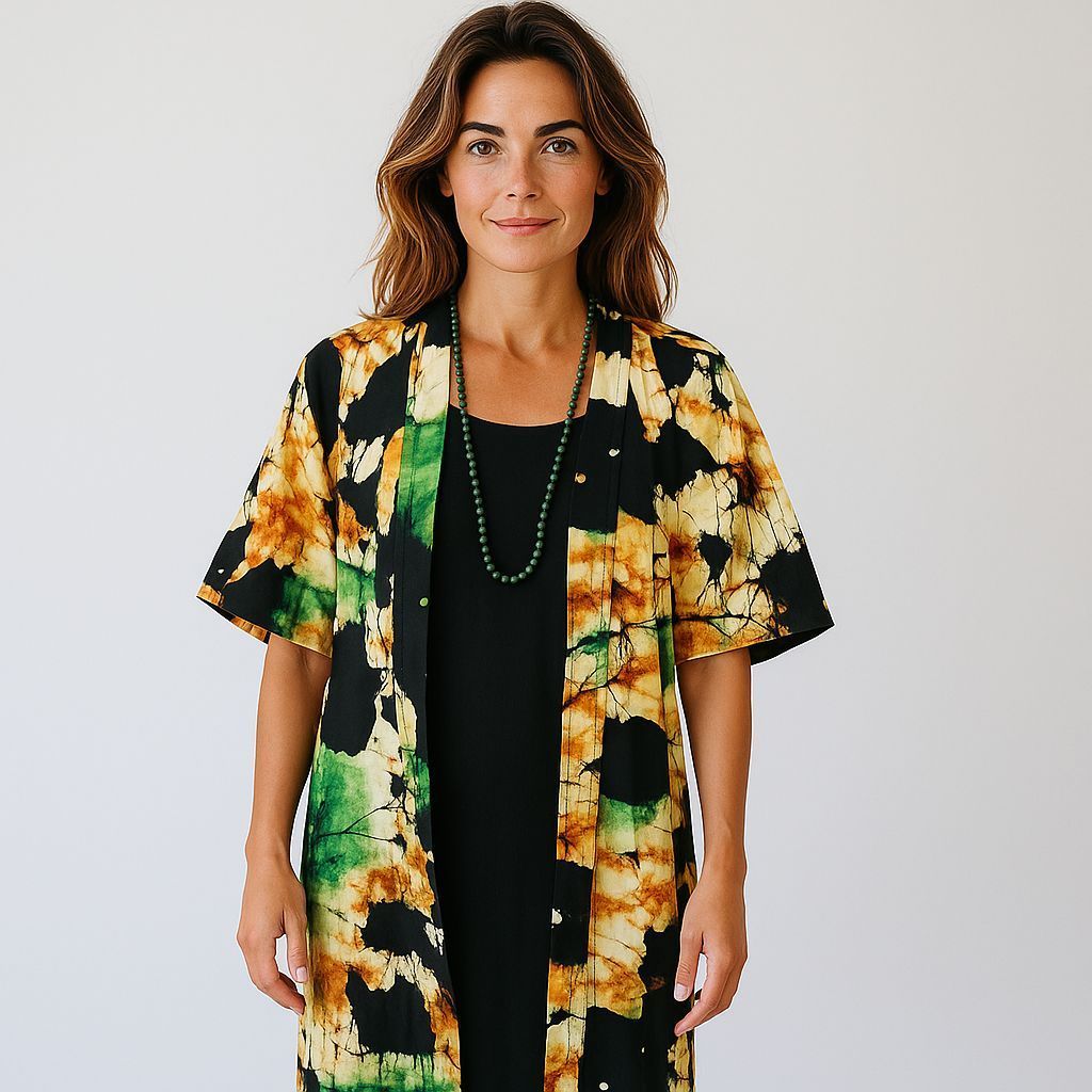 Three-Quarter Length Kimono