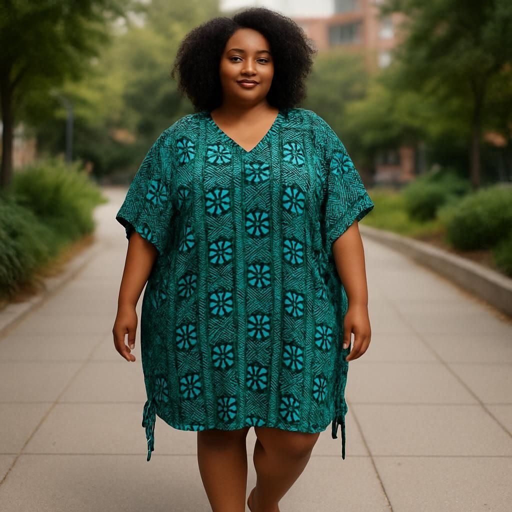 Nigerian Print Bubu Dress
