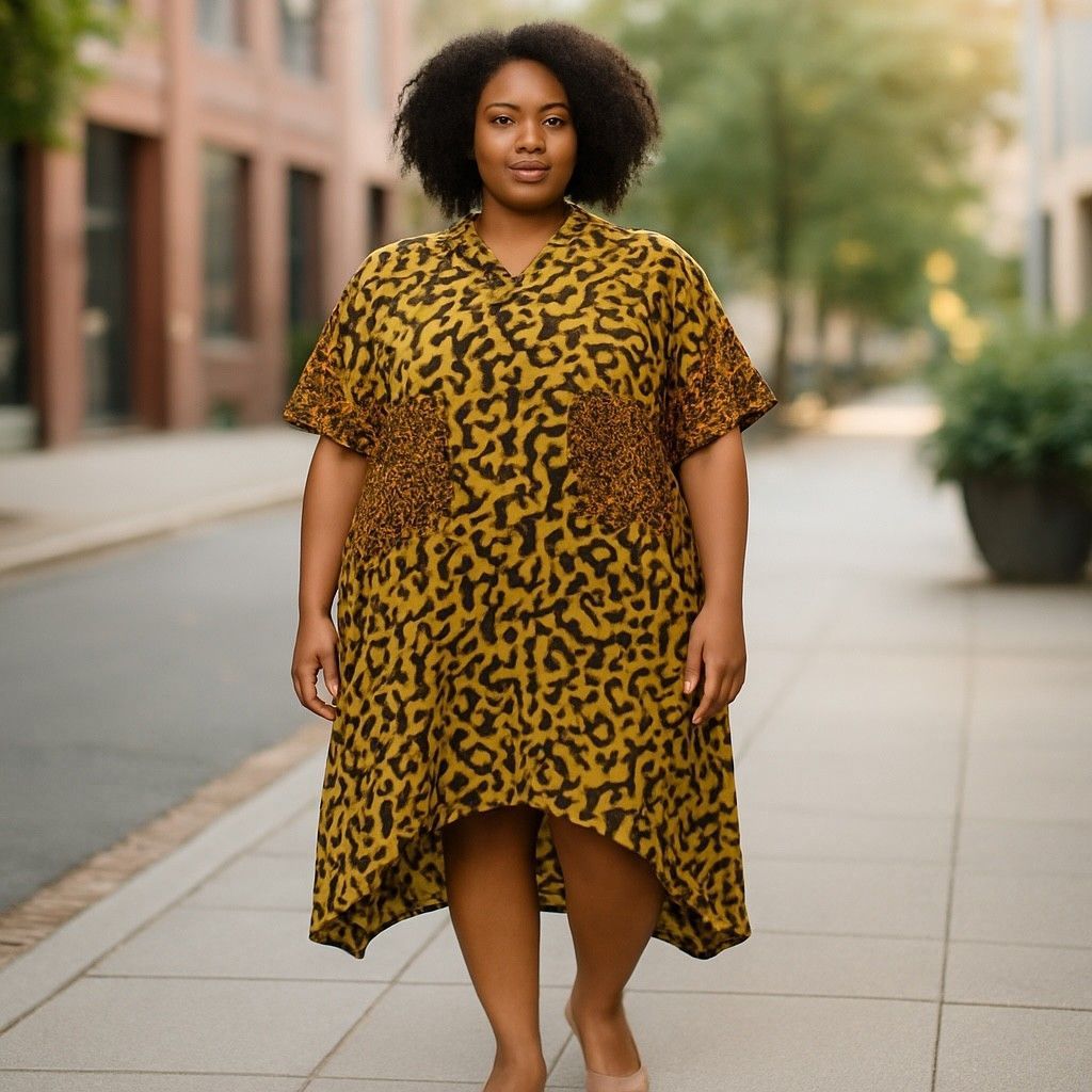 Nigerian Print Bubu Dress (1)