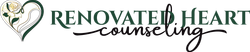 Logo: Heart with a floral design and the words 