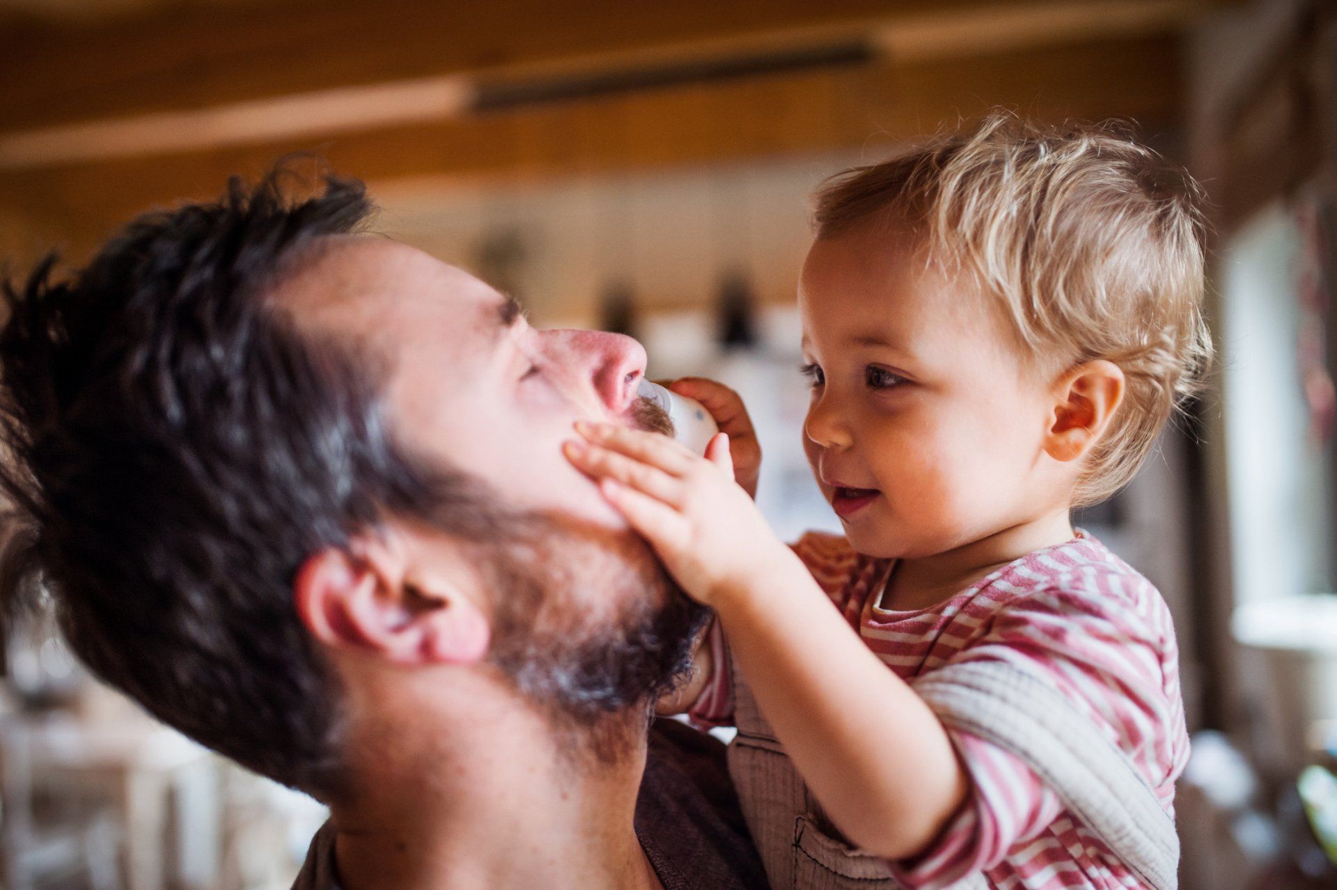 Father And Baby — St. Joseph, MO — Ritchie, Soper & Schutt, LLC Paternity