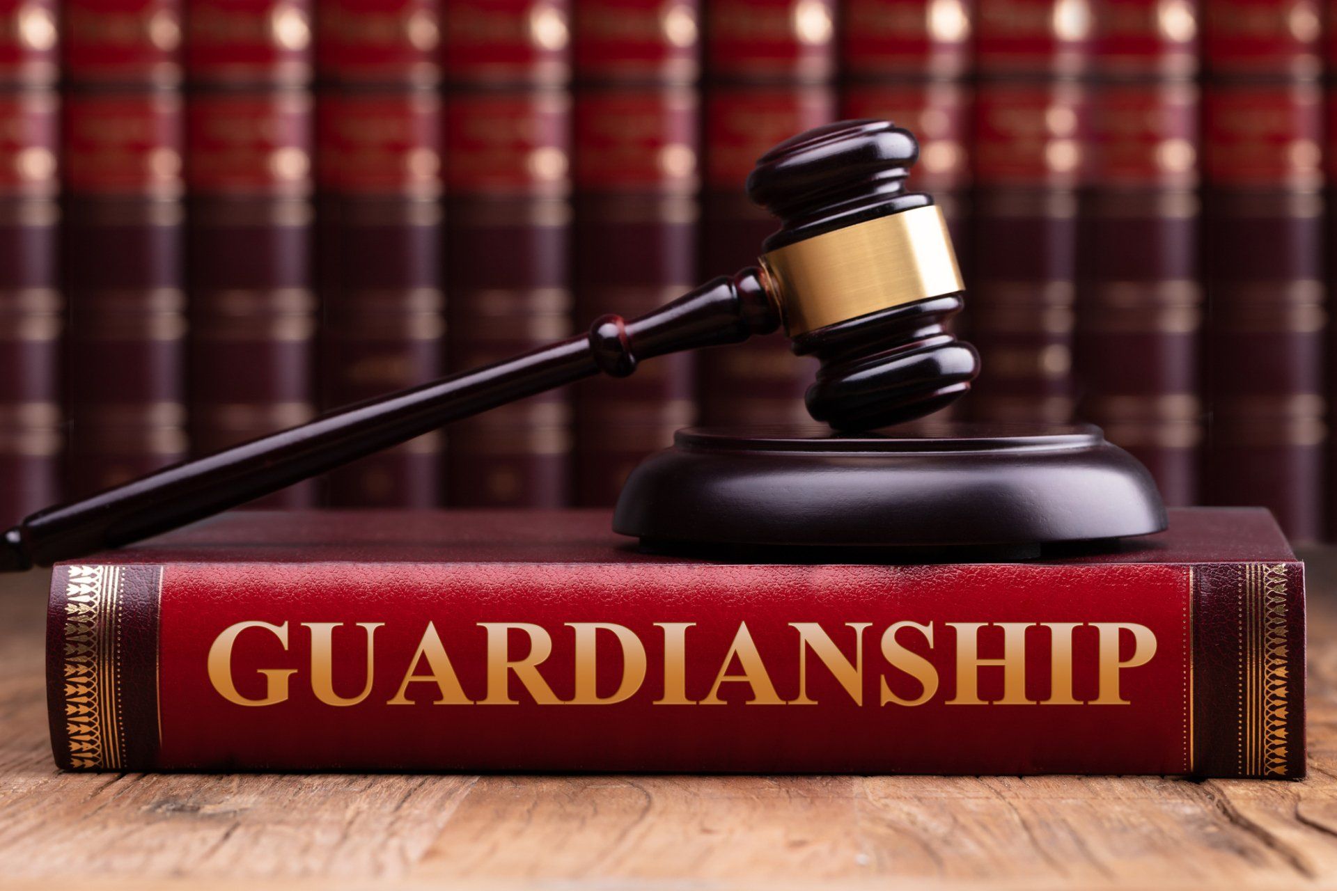 Guardianship Book With Gavel — St. Joseph, MO — Ritchie, Soper & Schutt, LLC Guardianship Book With Gavel