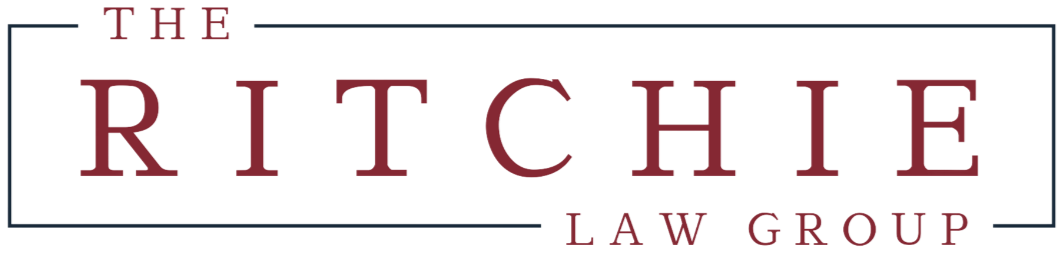 The Ritchie Law Group. Attorneys at Law text.