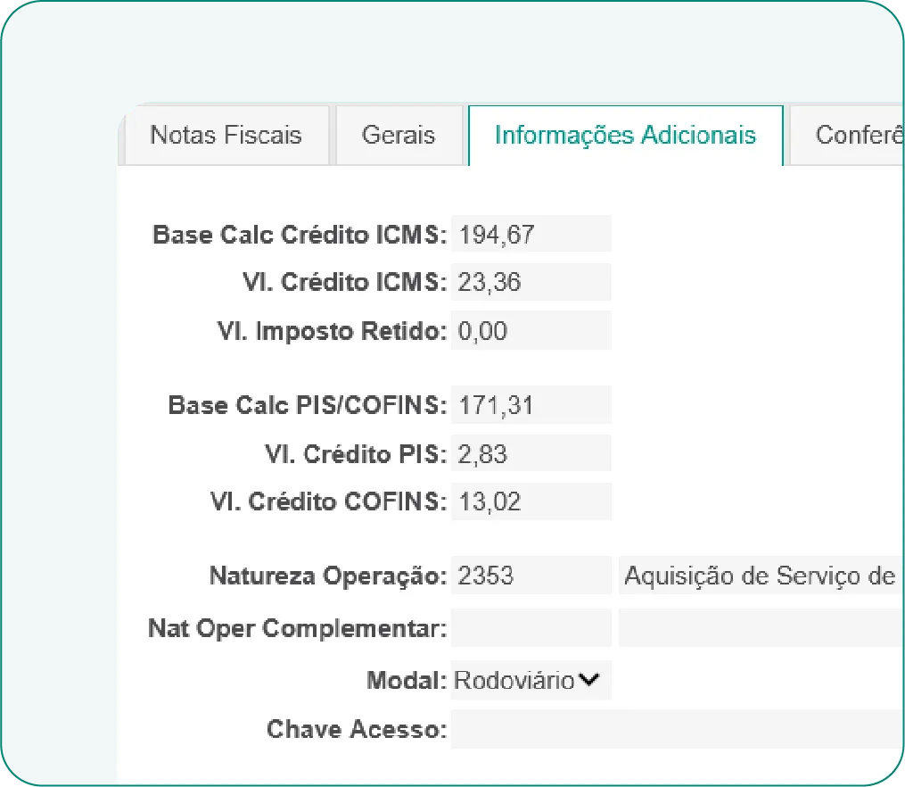 Recupere créditos fiscais com mais precisão