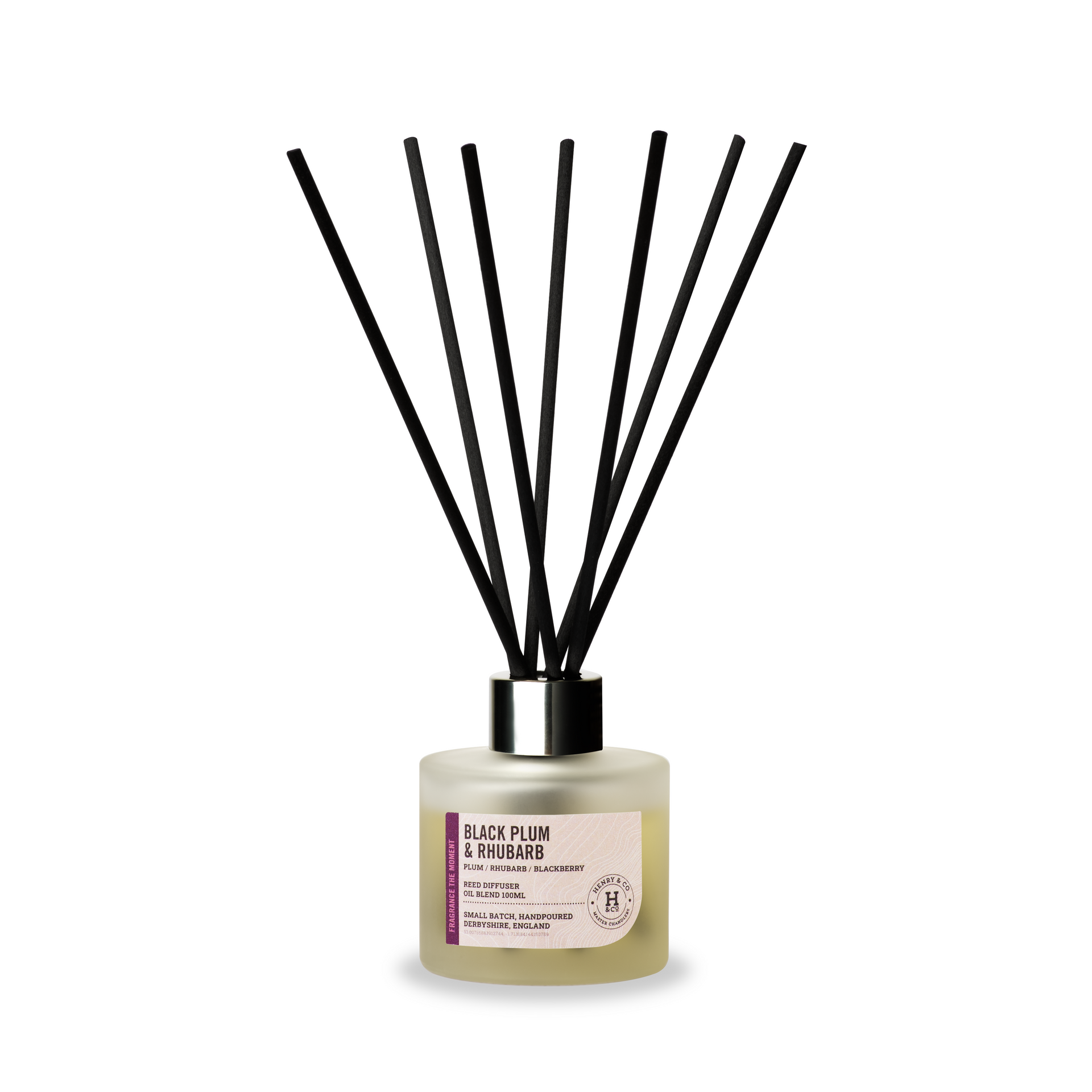 black plum & rhubarb reed diffuser