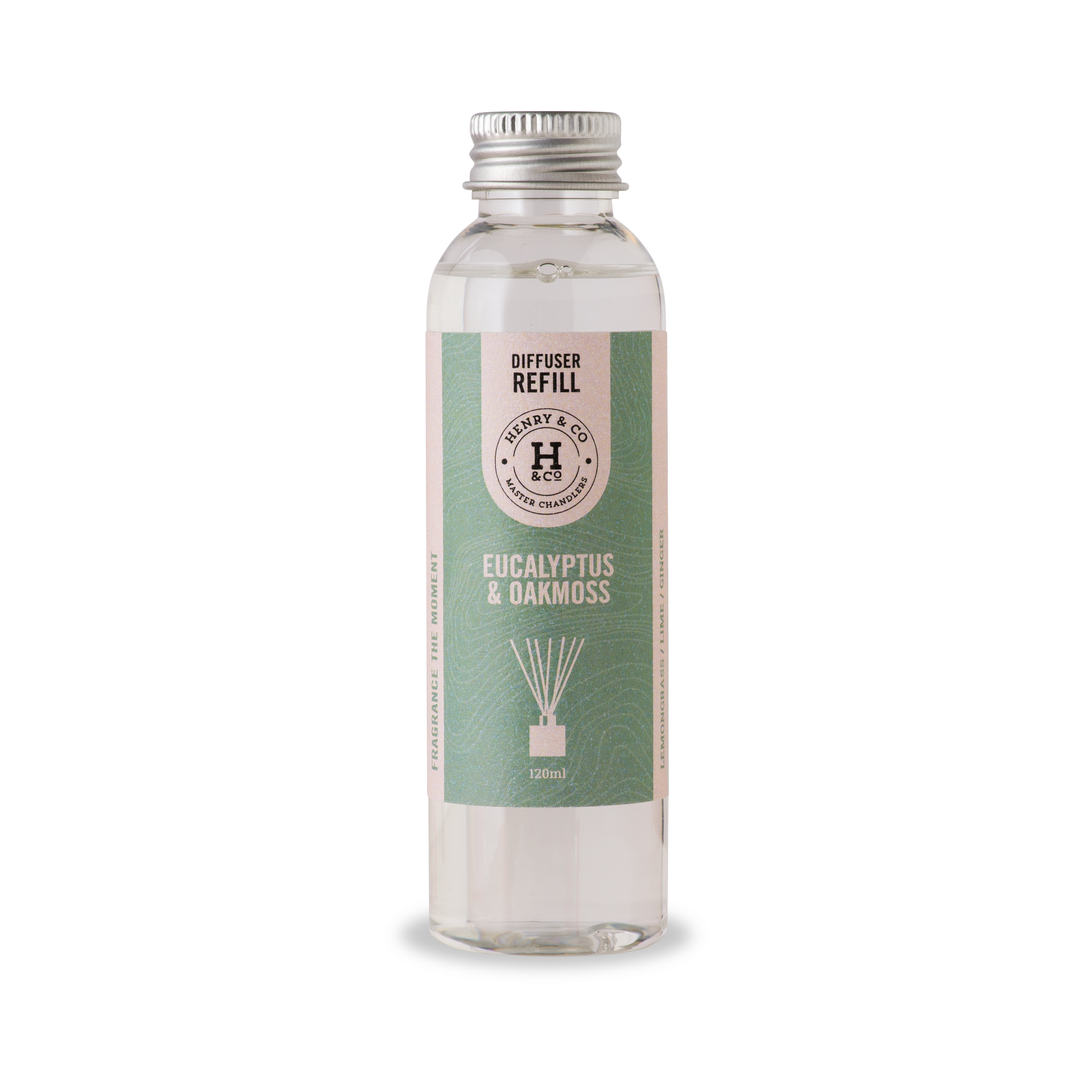 eucalyptus & oakmoss reed diffuser refill