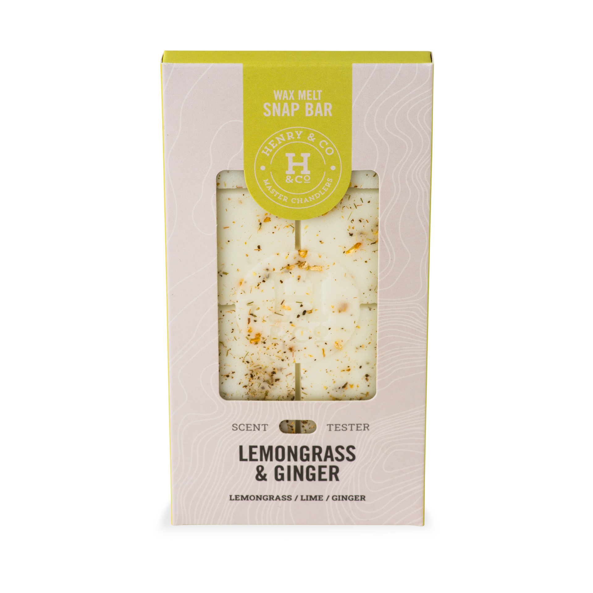 lemongrass & ginger wax melt bar