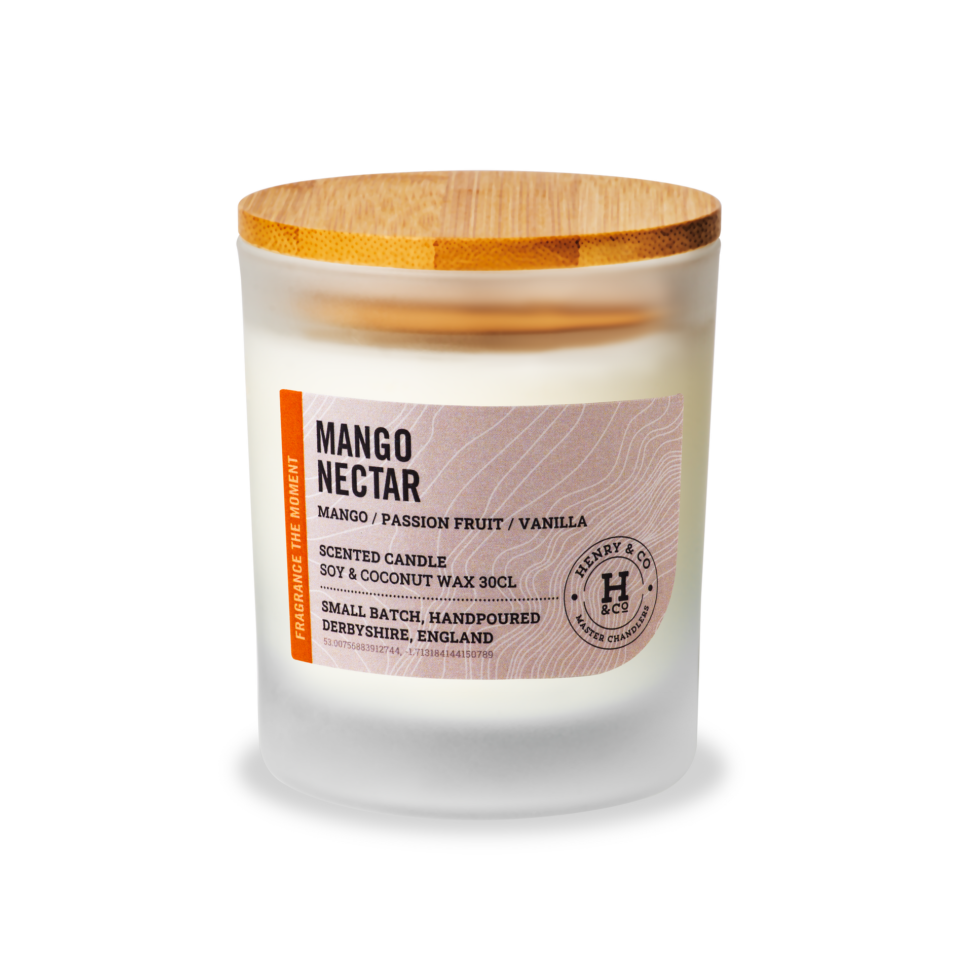 mango nectar scented candle