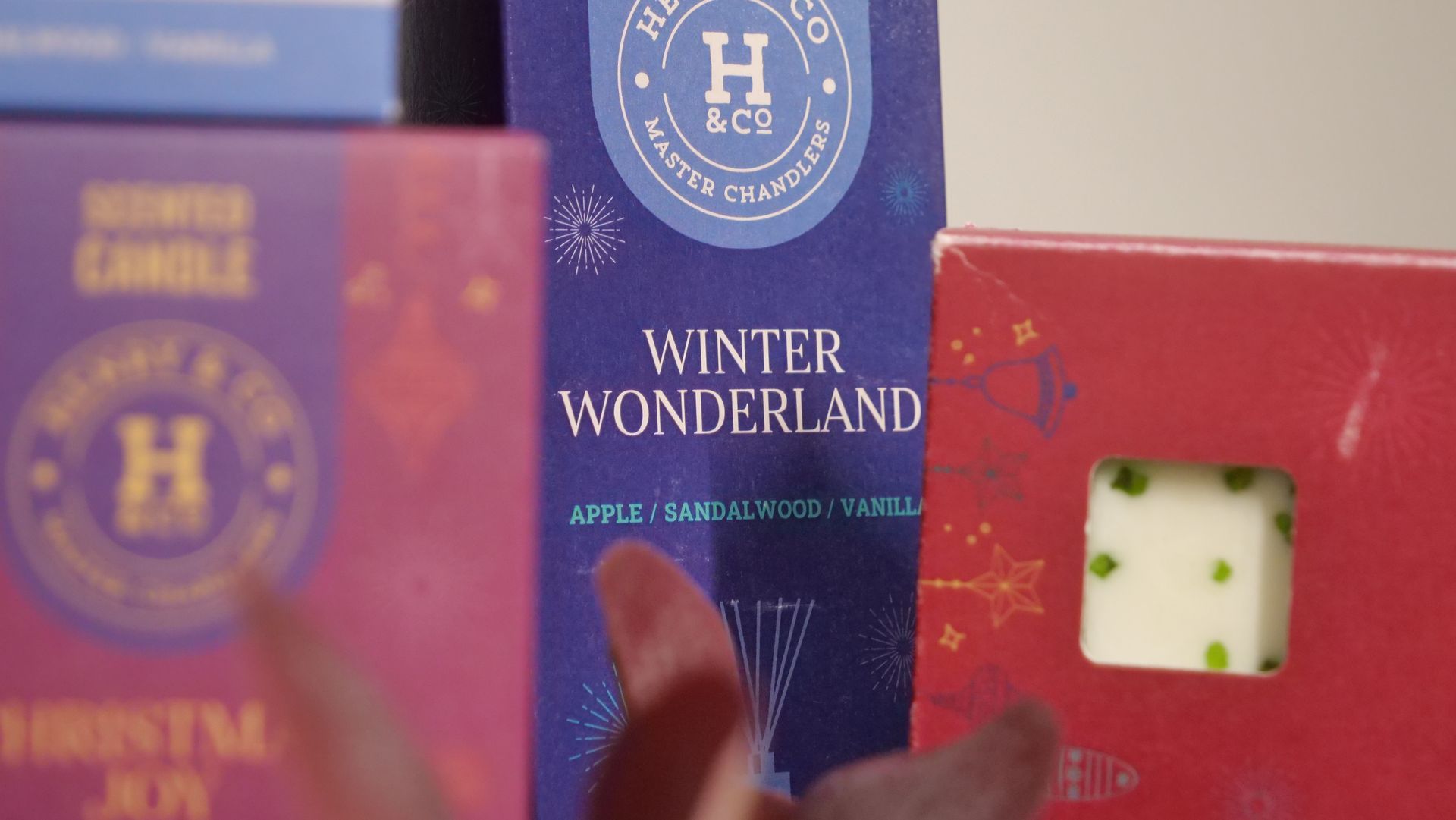 Christmas home fragrance collection