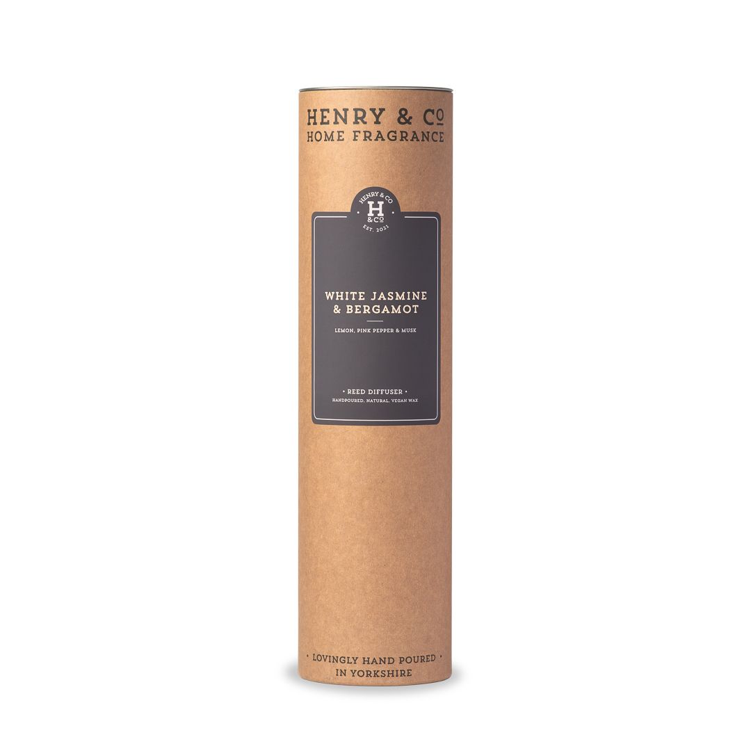 White Jasmine & Bergamot reed diffuser