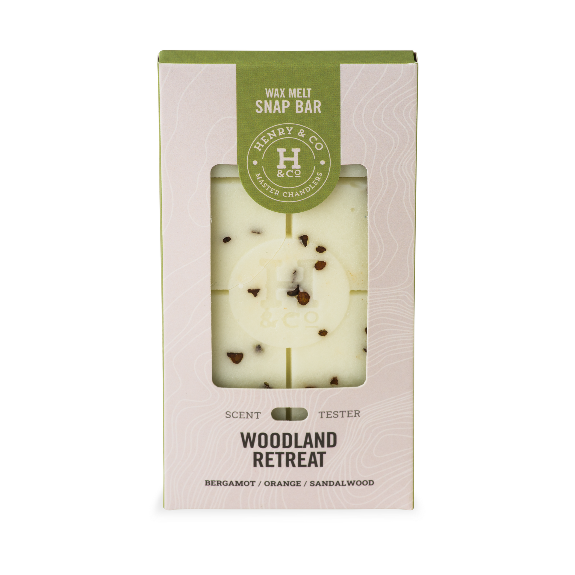 woodland retreat wax melt bar