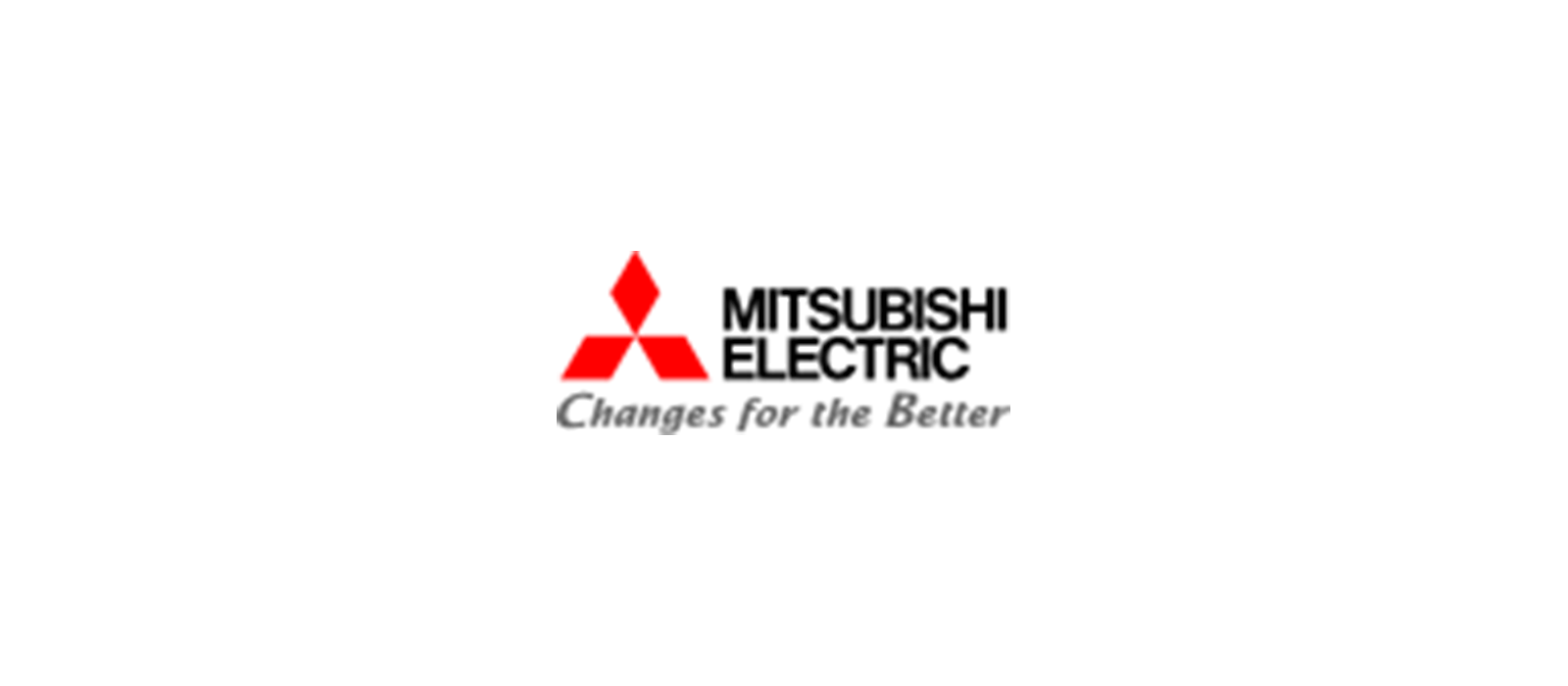 Le logo de mitsubishi electric change pour le mieux