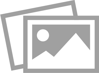 Two stacked gray-scale picture frames. The front frame shows a mountain range and a sun.