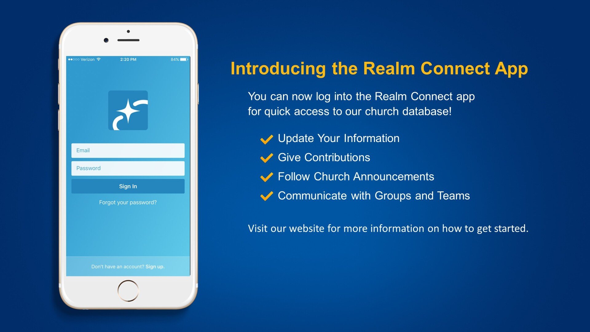 Realm Connect Graphics ON THE MOVE FOR GOD