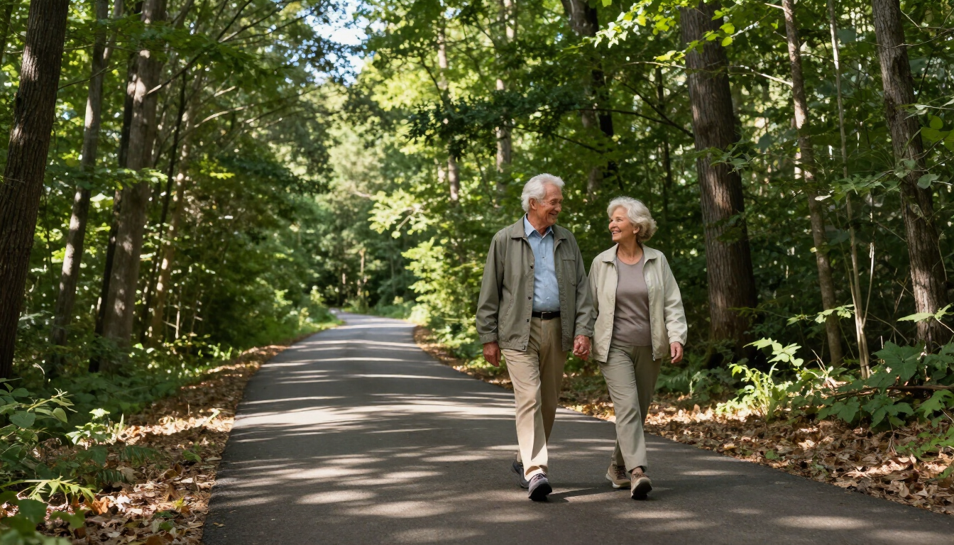 Seniors Walking