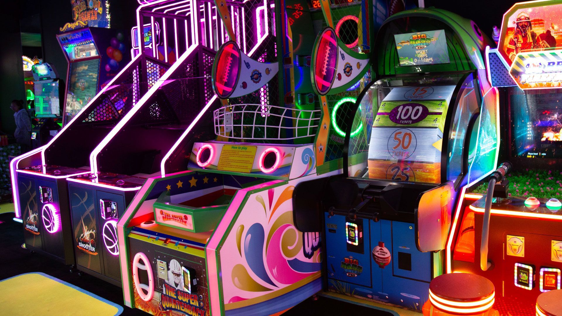Arcade games mini golf and parties at three locations with bigger thrills better prizes and nonstop excitement