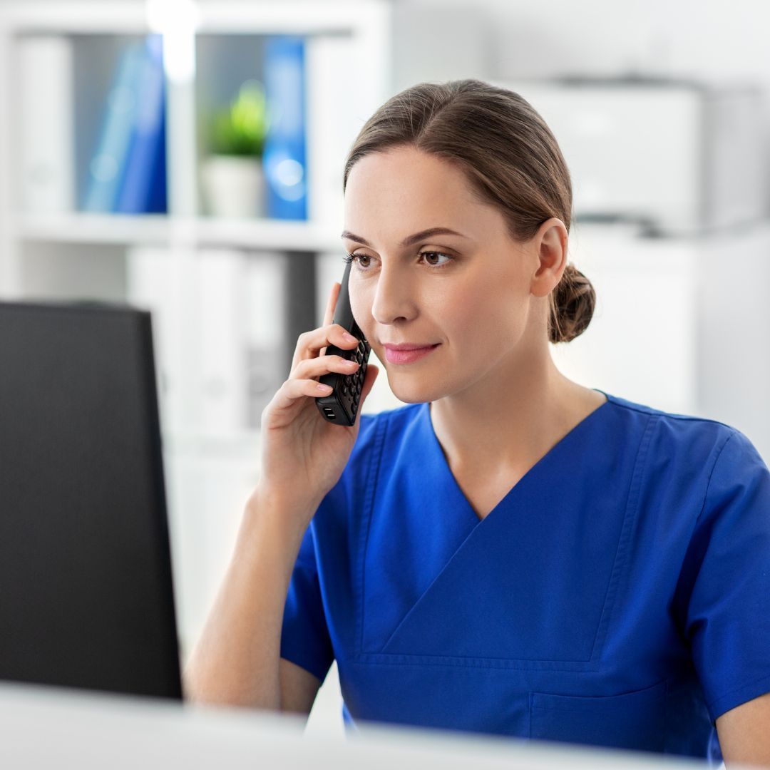 Nurse on Phone