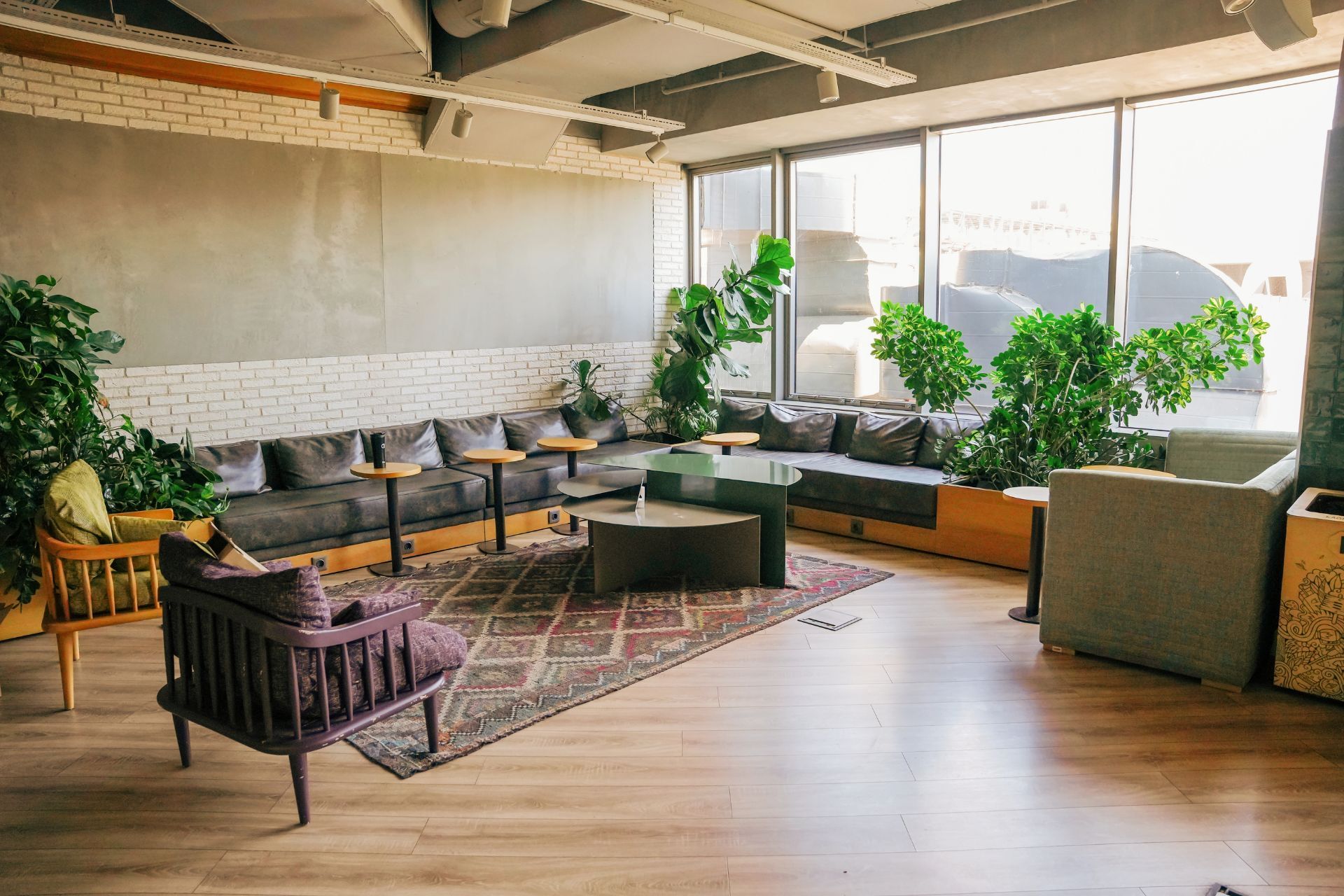 common office work area