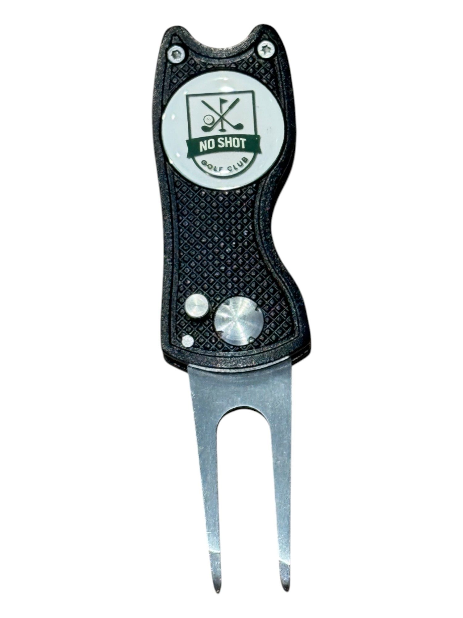 Divot Tool with Magnetic Ball Marker & Club Holder