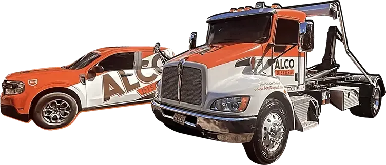 Alco Junk Removal trucks in toms river nj