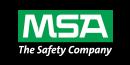 MSA logo: white letters