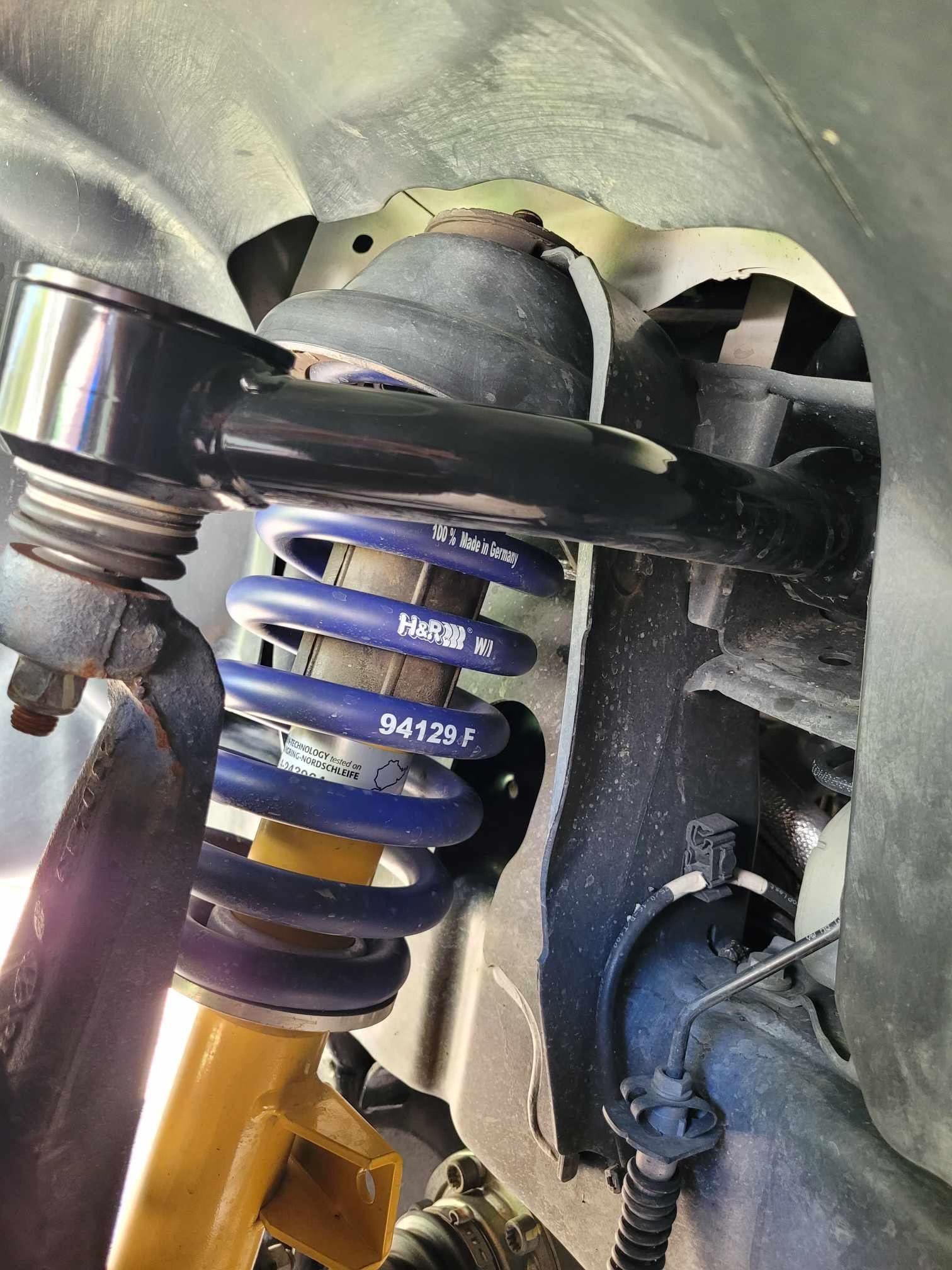 A Close Up of a Shock Absorber on a Car — Dieselflash Whitsundays in Proserpine, QLD