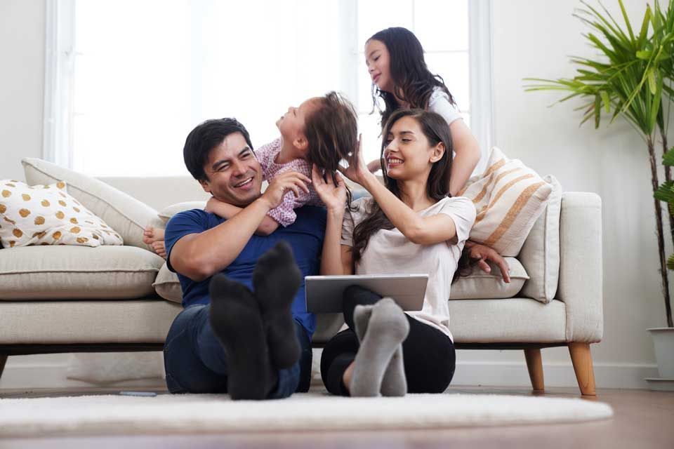 Family Enjoying the Comfort at Home — Ben Avon, PA — Sta So Cool HVAC