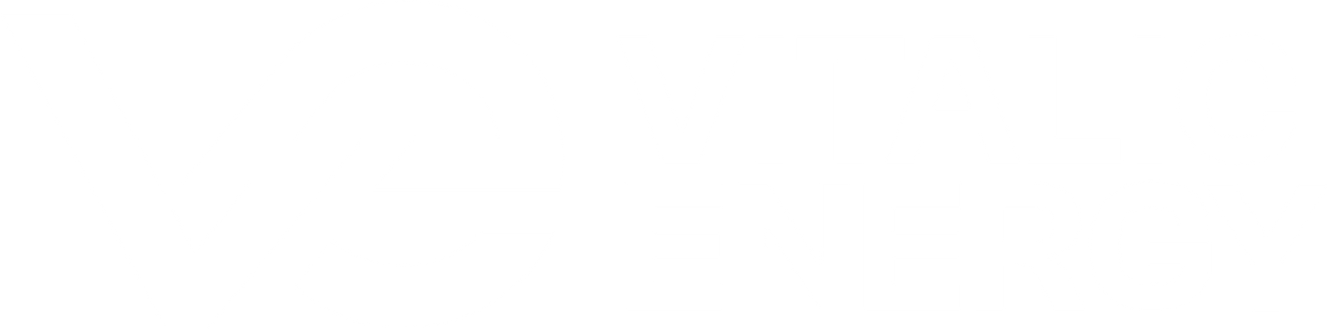 White horizontal banner with a thin blue border on the right and bottom edges